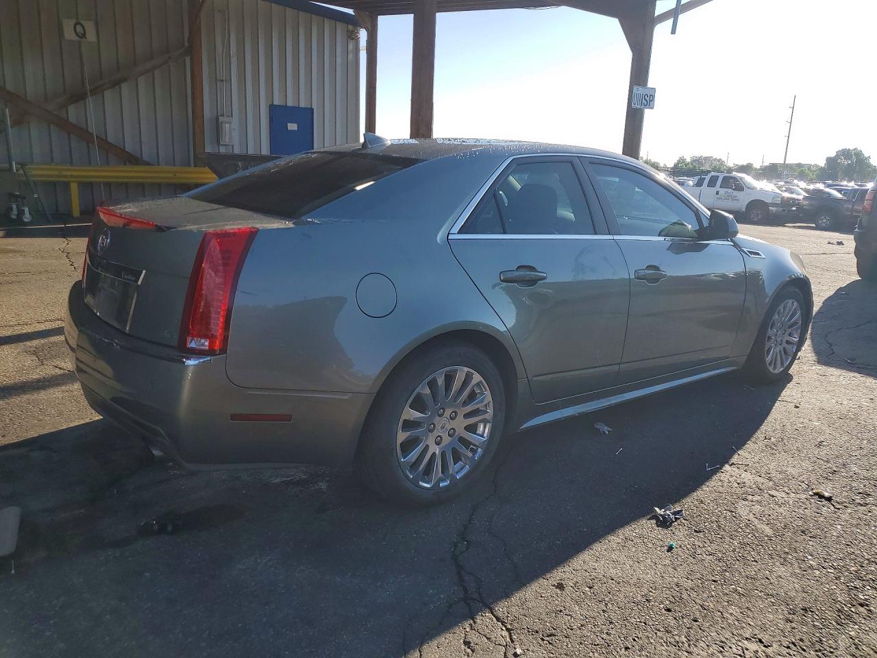 2011 Cadillac Cts Premium Collection Gray vin: 1G6DS5ED0B0153455