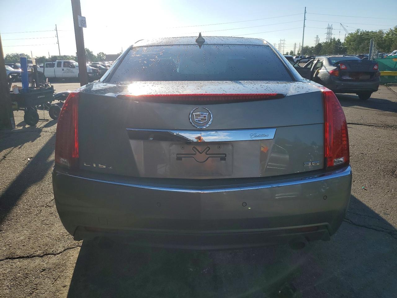 2011 Cadillac Cts Premium Collection Gray vin: 1G6DS5ED0B0153455
