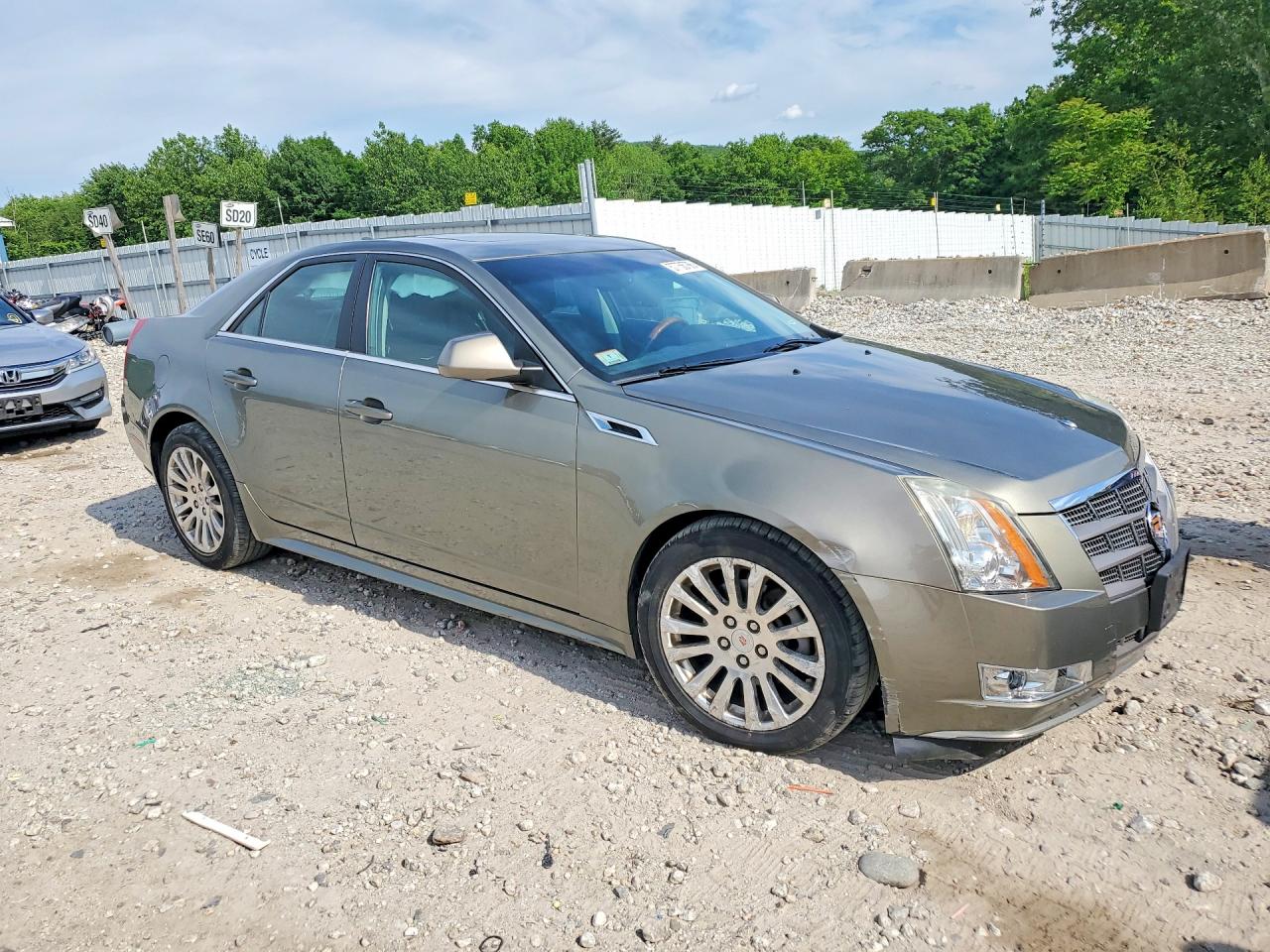 2011 Cadillac Cts Premium Collection Green vin: 1G6DS5ED2B0114026