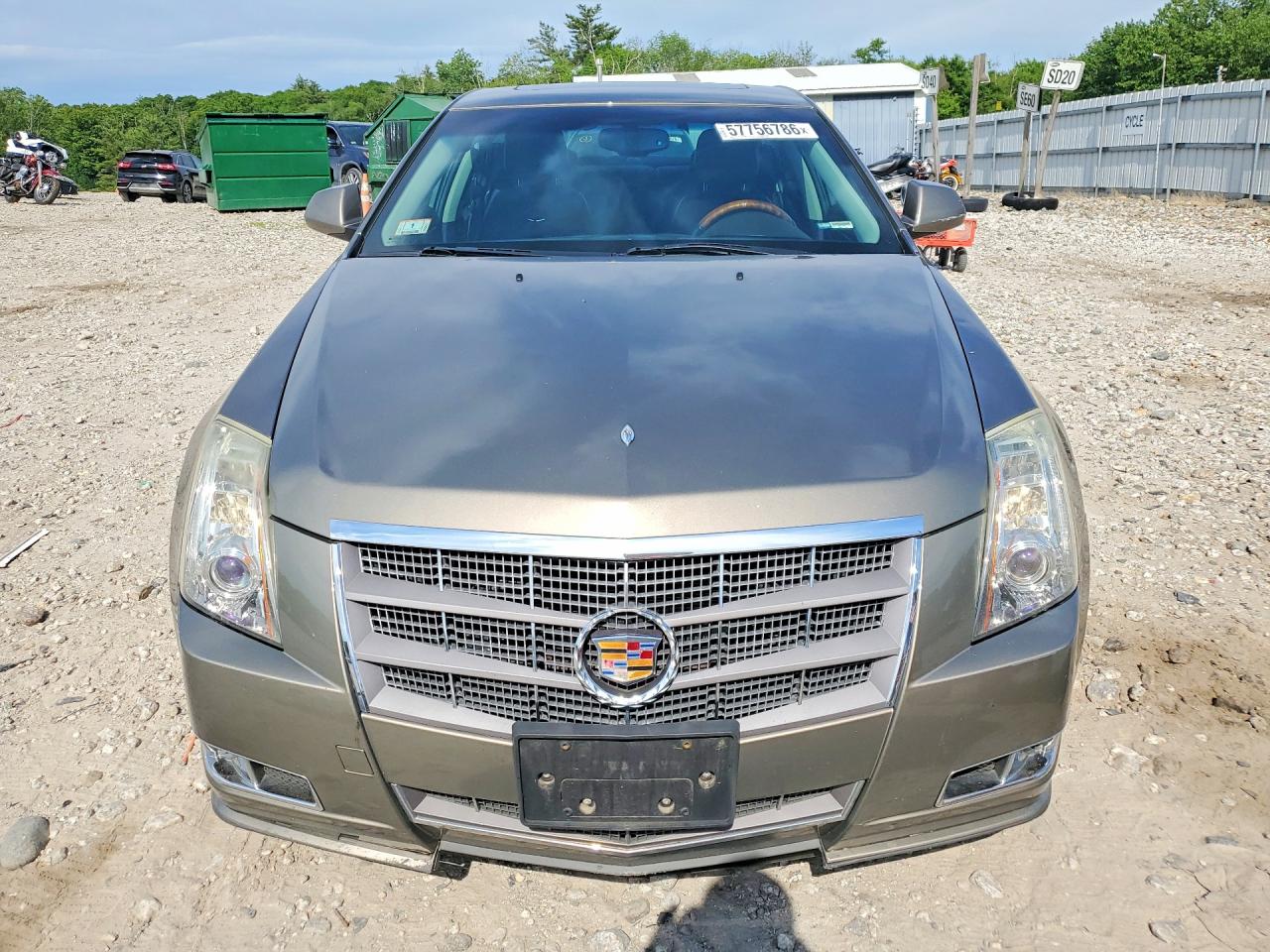 2011 Cadillac Cts Premium Collection Green vin: 1G6DS5ED2B0114026