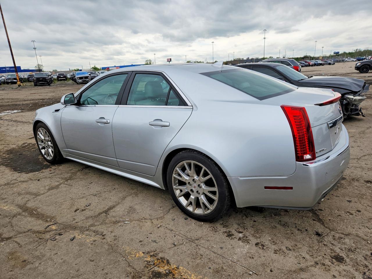 2011 Cadillac Cts Premium Collection Silver vin: 1G6DS5ED2B0154302