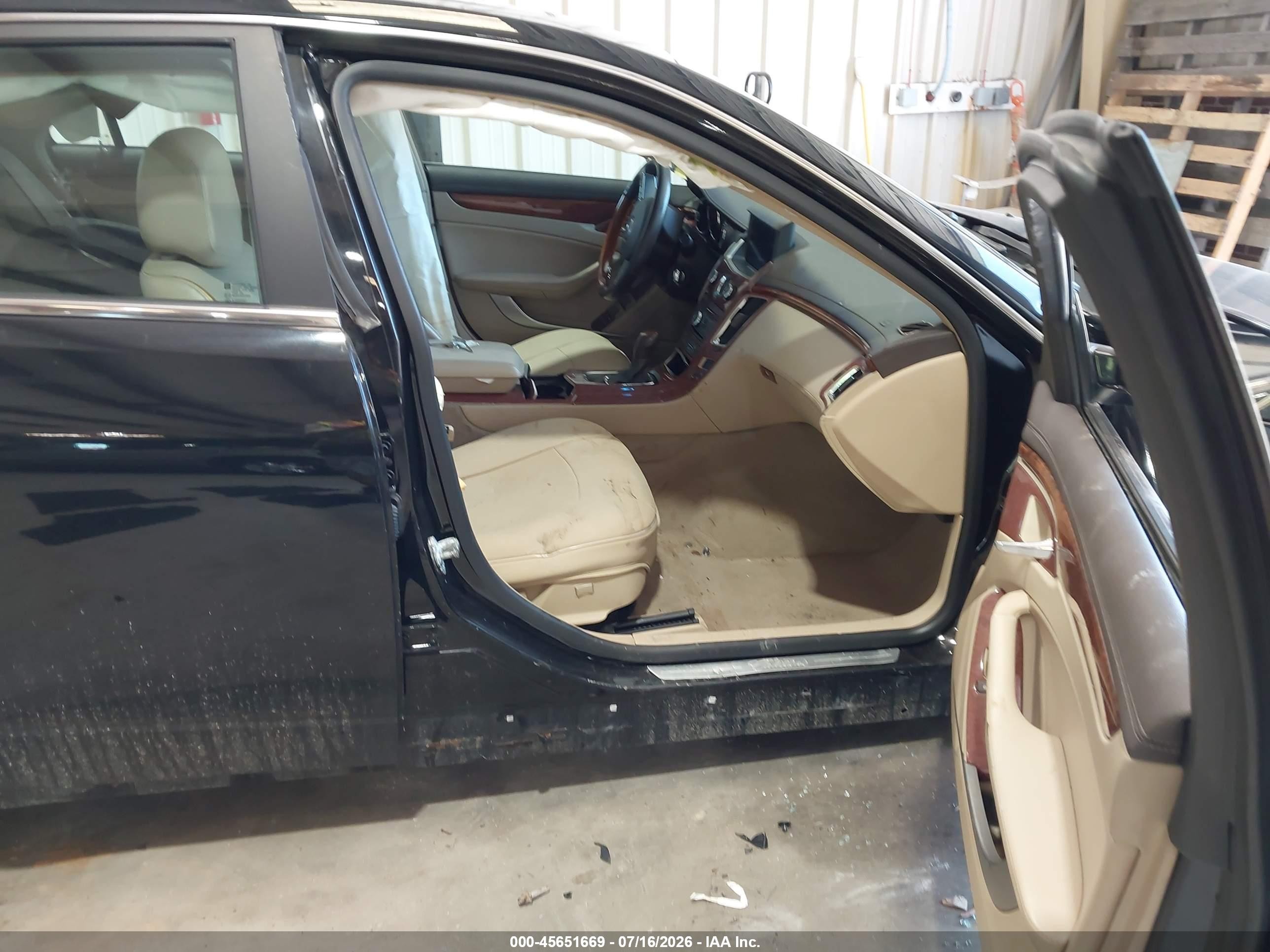 2011 Cadillac Cts Premium Black vin: 1G6DS5ED5B0119866