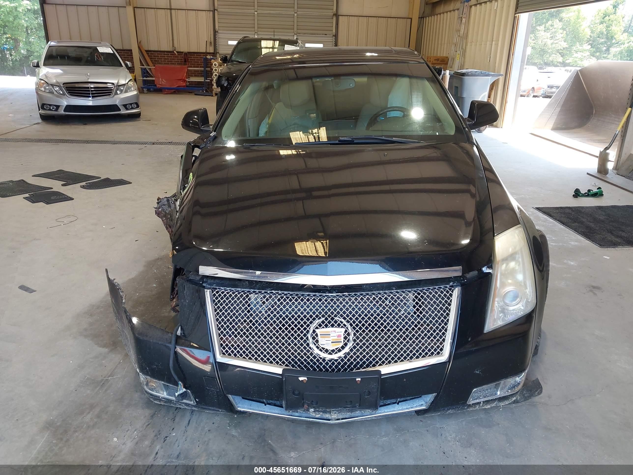 2011 Cadillac Cts Premium Black vin: 1G6DS5ED5B0119866