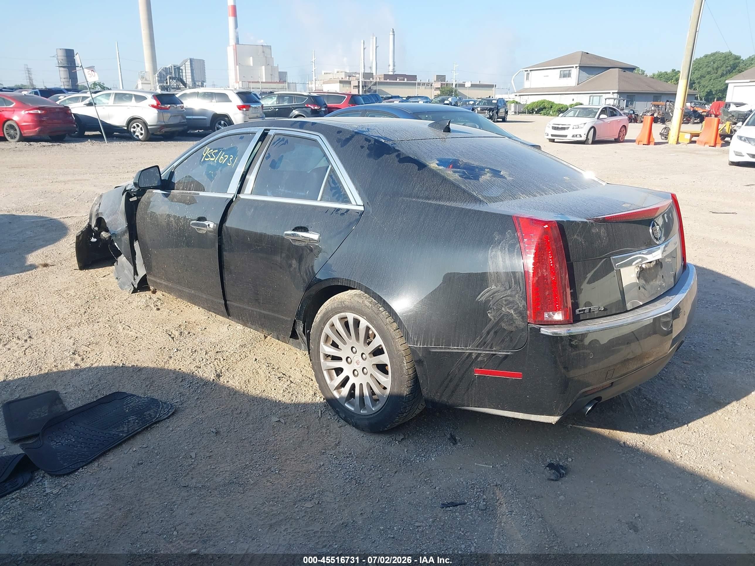 2011 Cadillac Cts Premium Black vin: 1G6DS5ED5B0144783