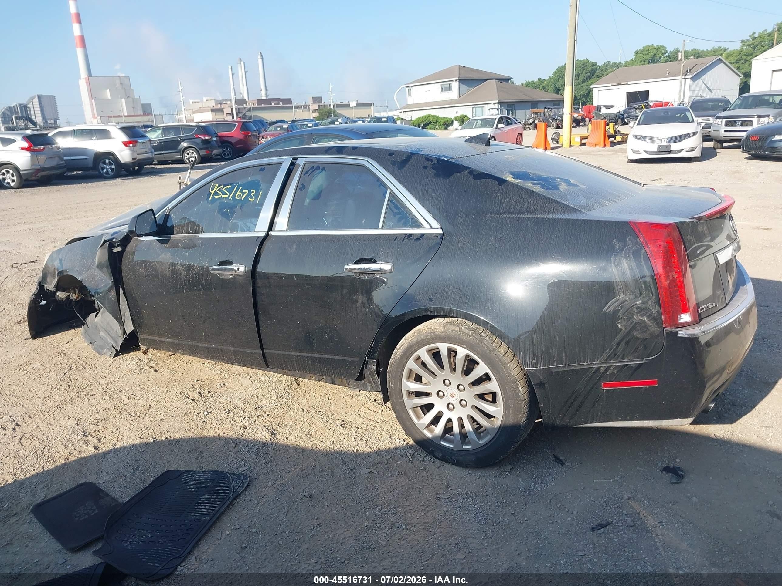 2011 Cadillac Cts Premium Black vin: 1G6DS5ED5B0144783