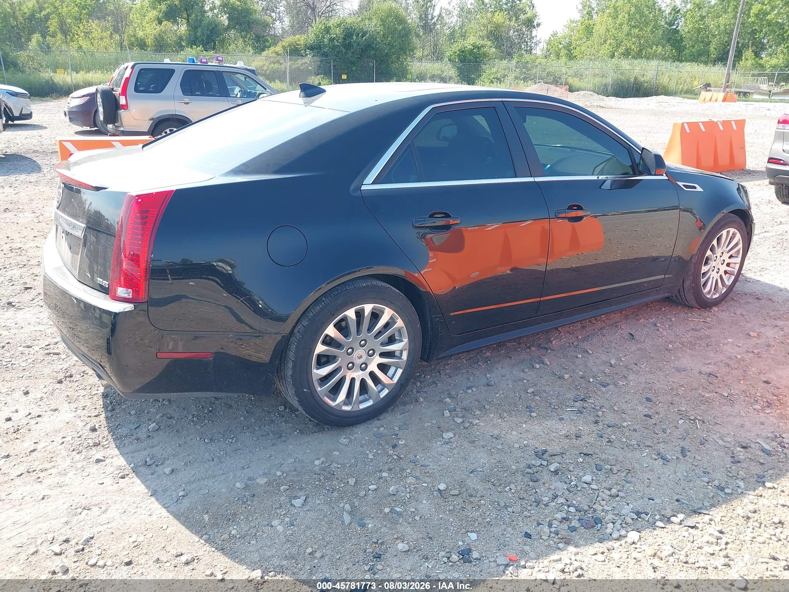 2011 Cadillac Cts Premium Black vin: 1G6DS5ED5B0160336