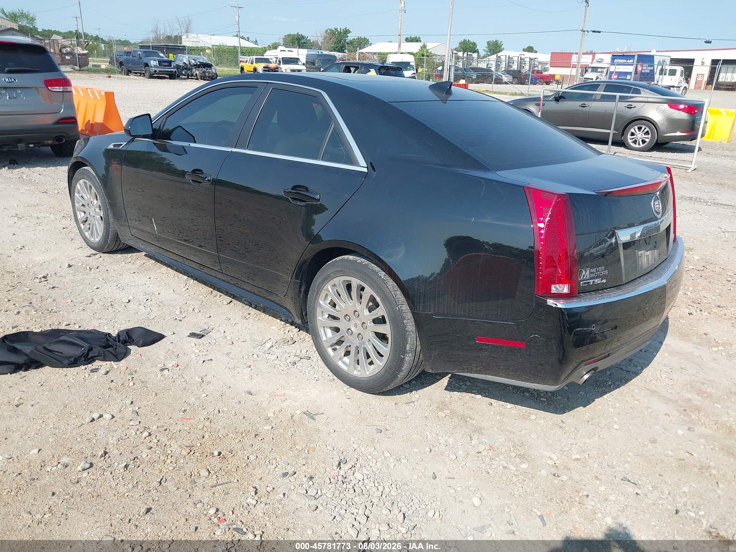 2011 Cadillac Cts Premium Black vin: 1G6DS5ED5B0160336