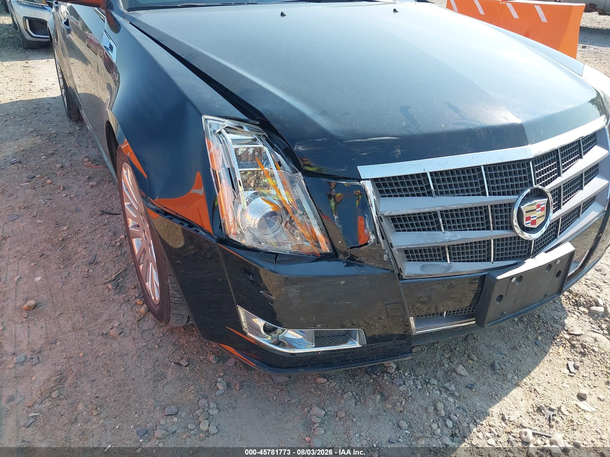 2011 Cadillac Cts Premium Black vin: 1G6DS5ED5B0160336
