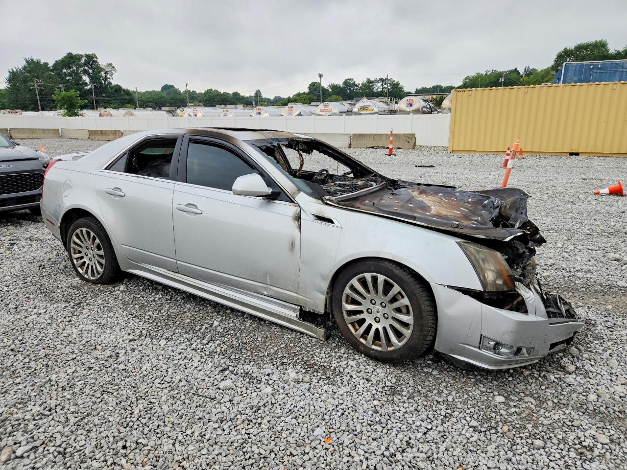 2011 Cadillac Cts Premium Collection Silver vin: 1G6DS5ED6B0103952