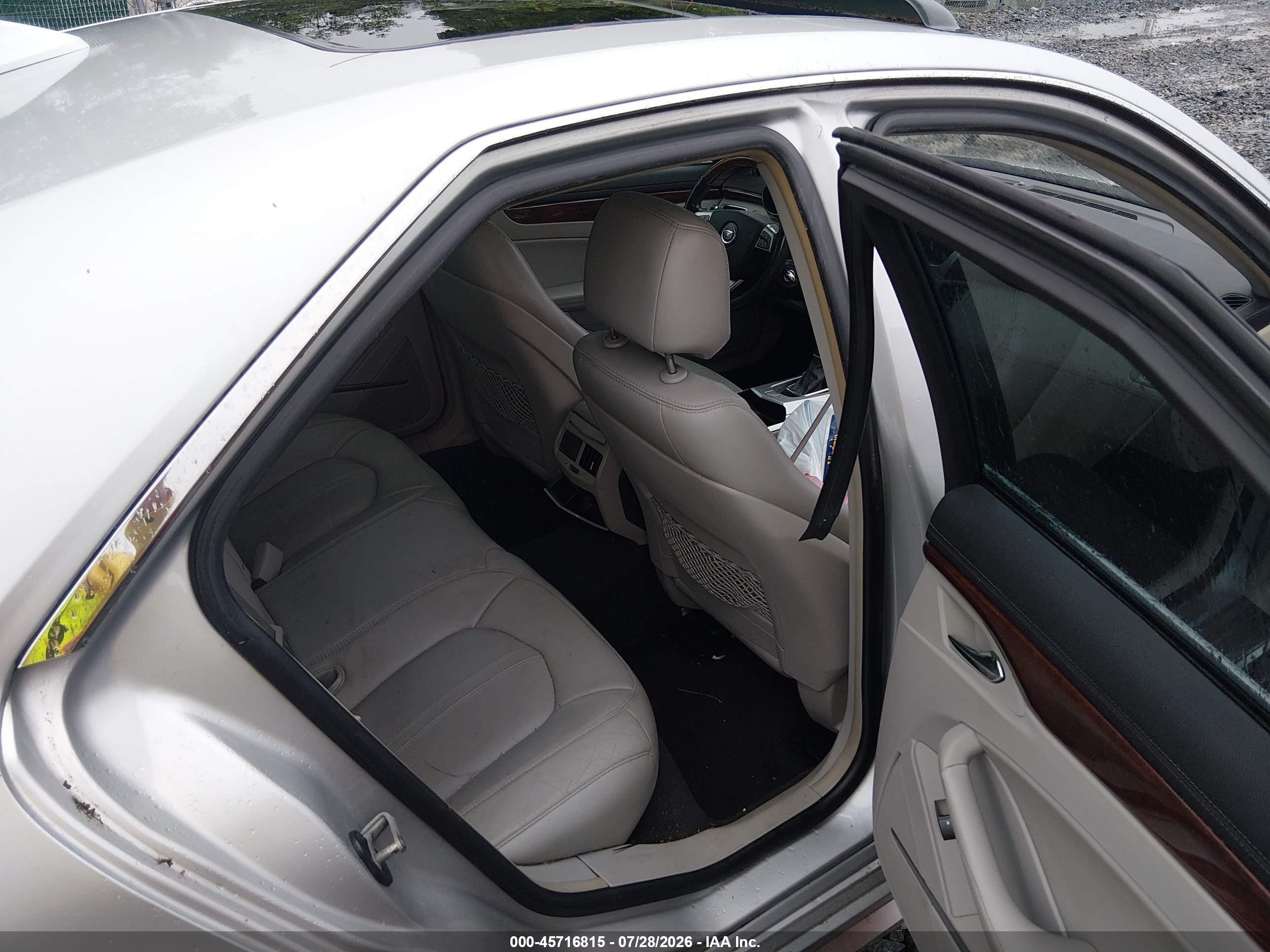 2011 Cadillac Cts Premium Gray vin: 1G6DS5ED7B0143862