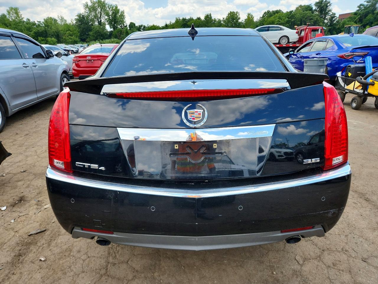 2011 Cadillac Cts Premium Collection Black vin: 1G6DS5ED8B0154305
