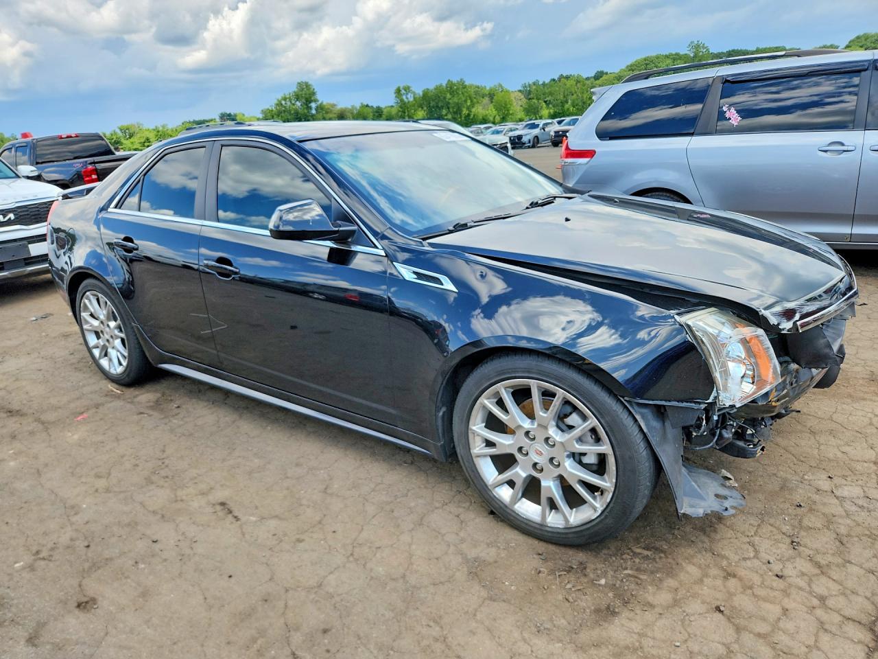 2011 Cadillac Cts Premium Collection Black vin: 1G6DS5ED8B0154305