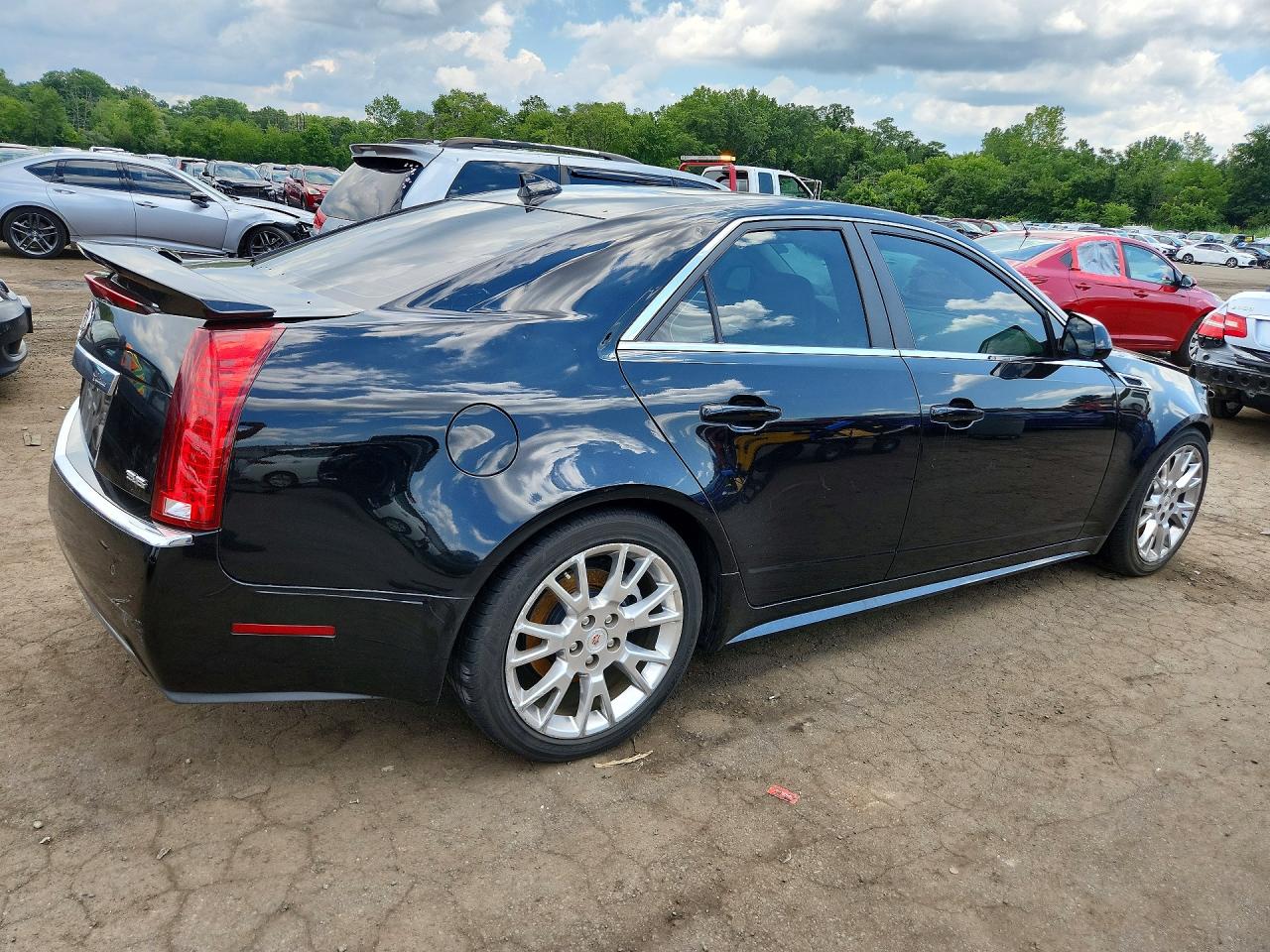2011 Cadillac Cts Premium Collection Black vin: 1G6DS5ED8B0154305