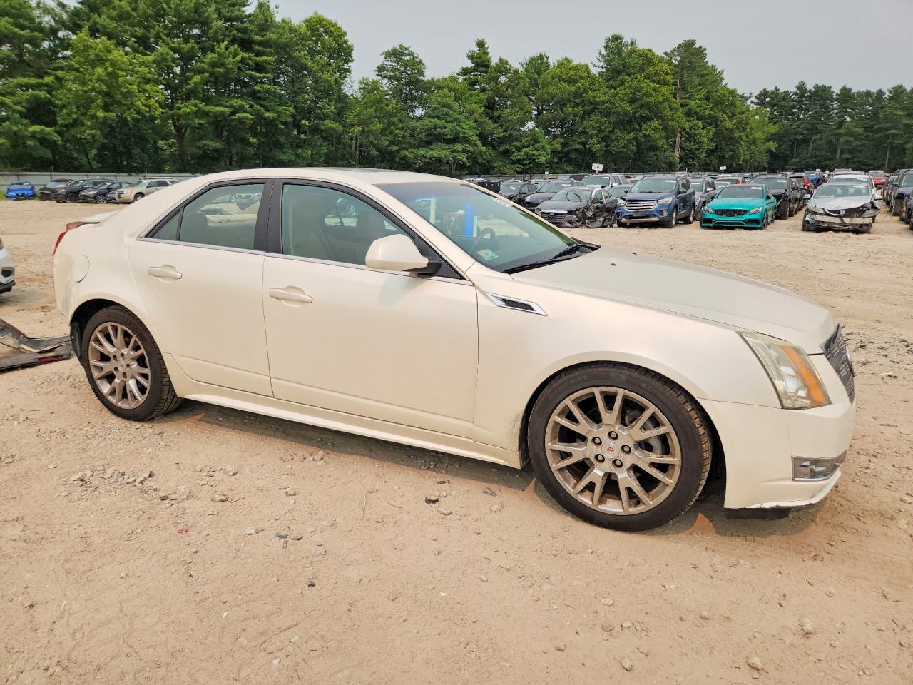 2011 Cadillac Cts Premium Collection White vin: 1G6DS5EDXB0108197