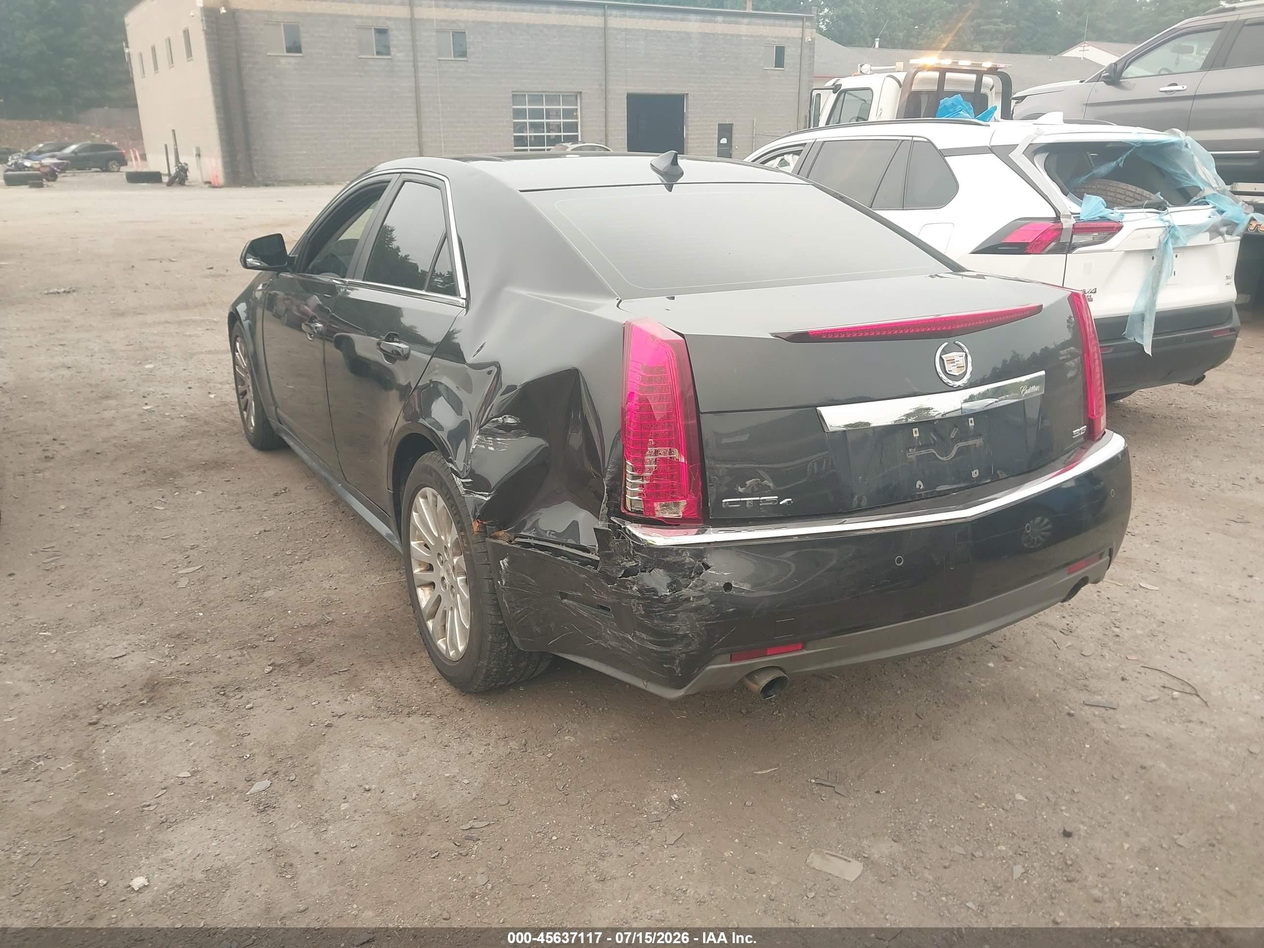 2011 Cadillac Cts Premium Black vin: 1G6DS5EDXB0112220