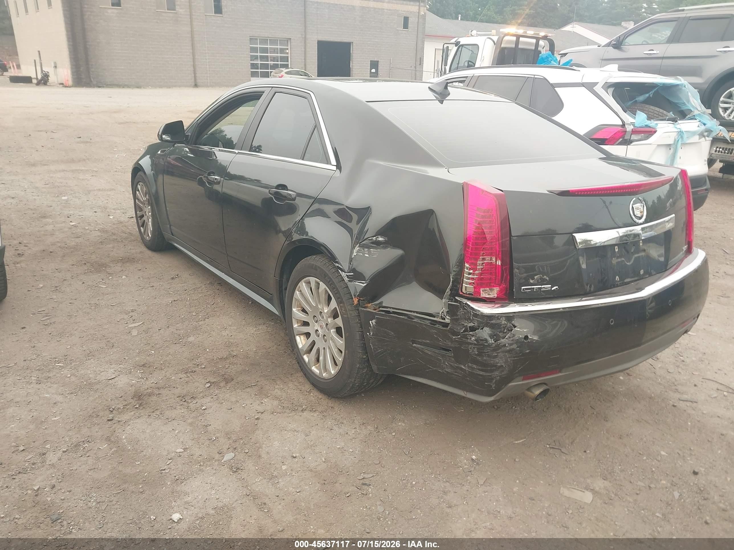 2011 Cadillac Cts Premium Black vin: 1G6DS5EDXB0112220
