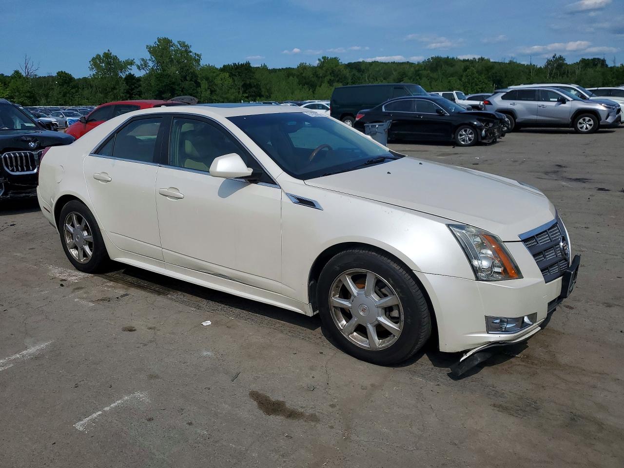 2011 Cadillac Cts Premium Collection White vin: 1G6DS5EDXB0160090
