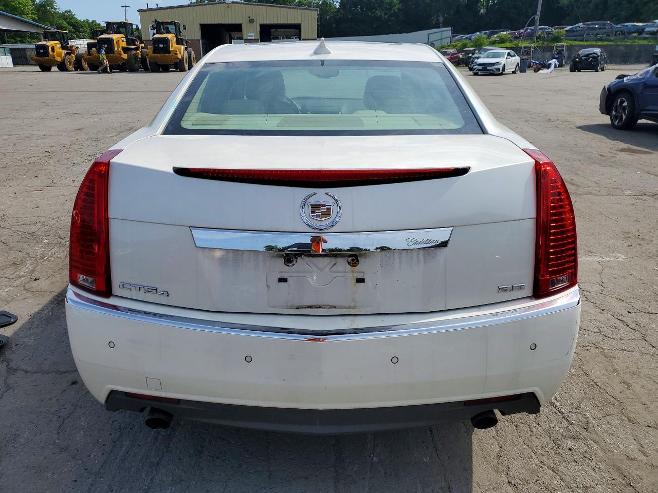 2011 Cadillac Cts Premium Collection White vin: 1G6DS5EDXB0160090