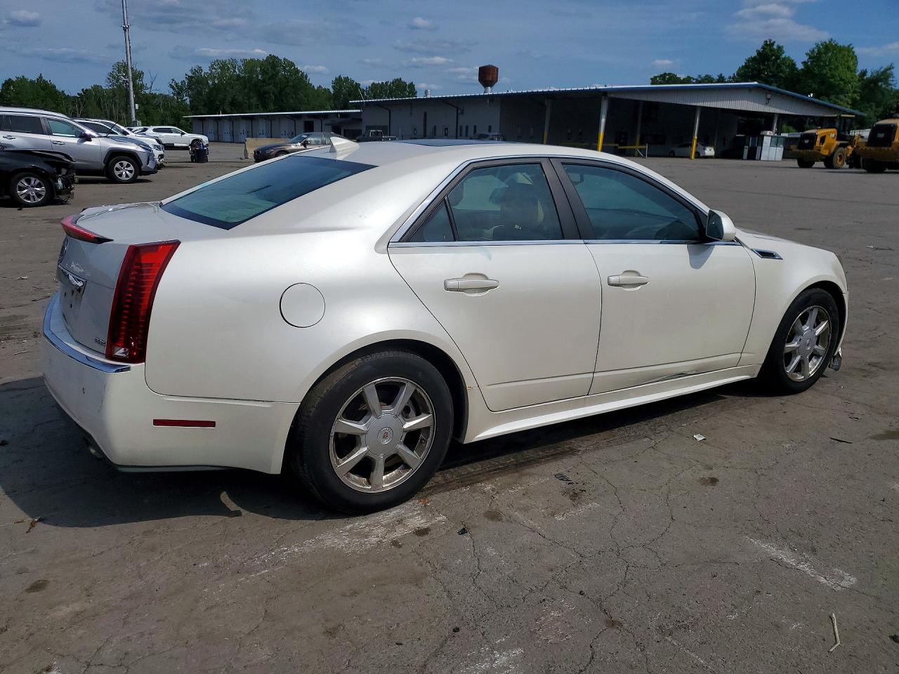 2011 Cadillac Cts Premium Collection White vin: 1G6DS5EDXB0160090