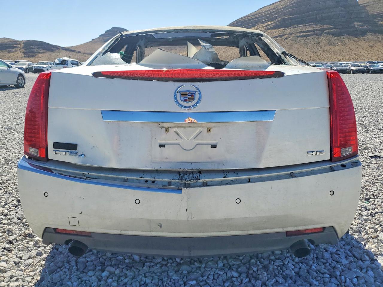 2010 Cadillac Cts Premium Collection White vin: 1G6DS5EV1A0100710