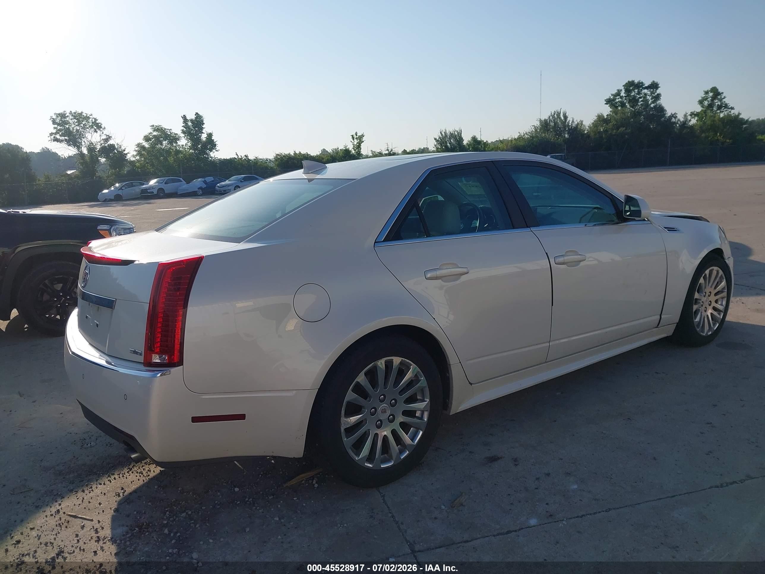 2010 Cadillac Cts Premium White vin: 1G6DS5EV1A0109908