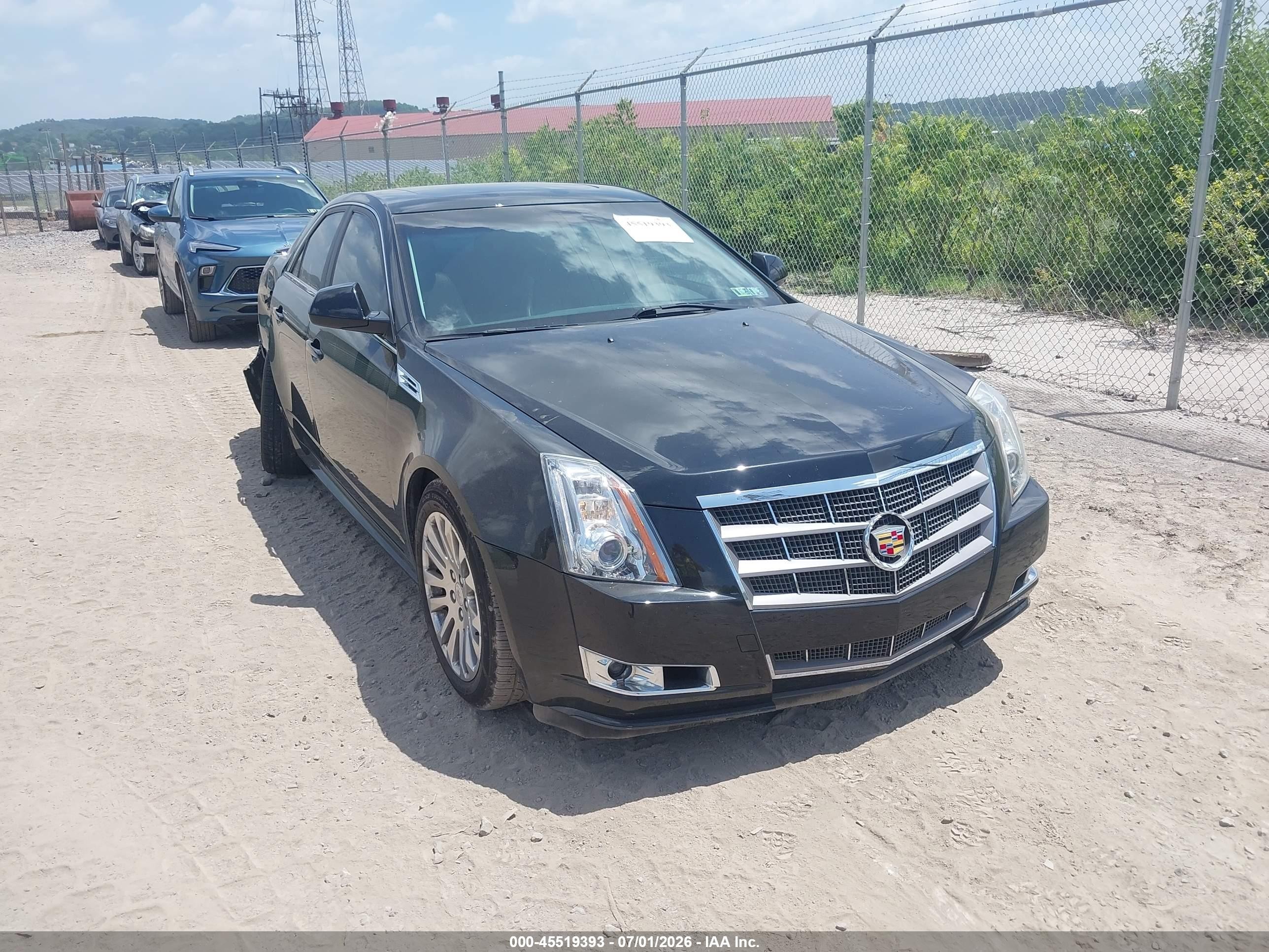 2010 Cadillac Cts Premium Black vin: 1G6DS5EV4A0124063