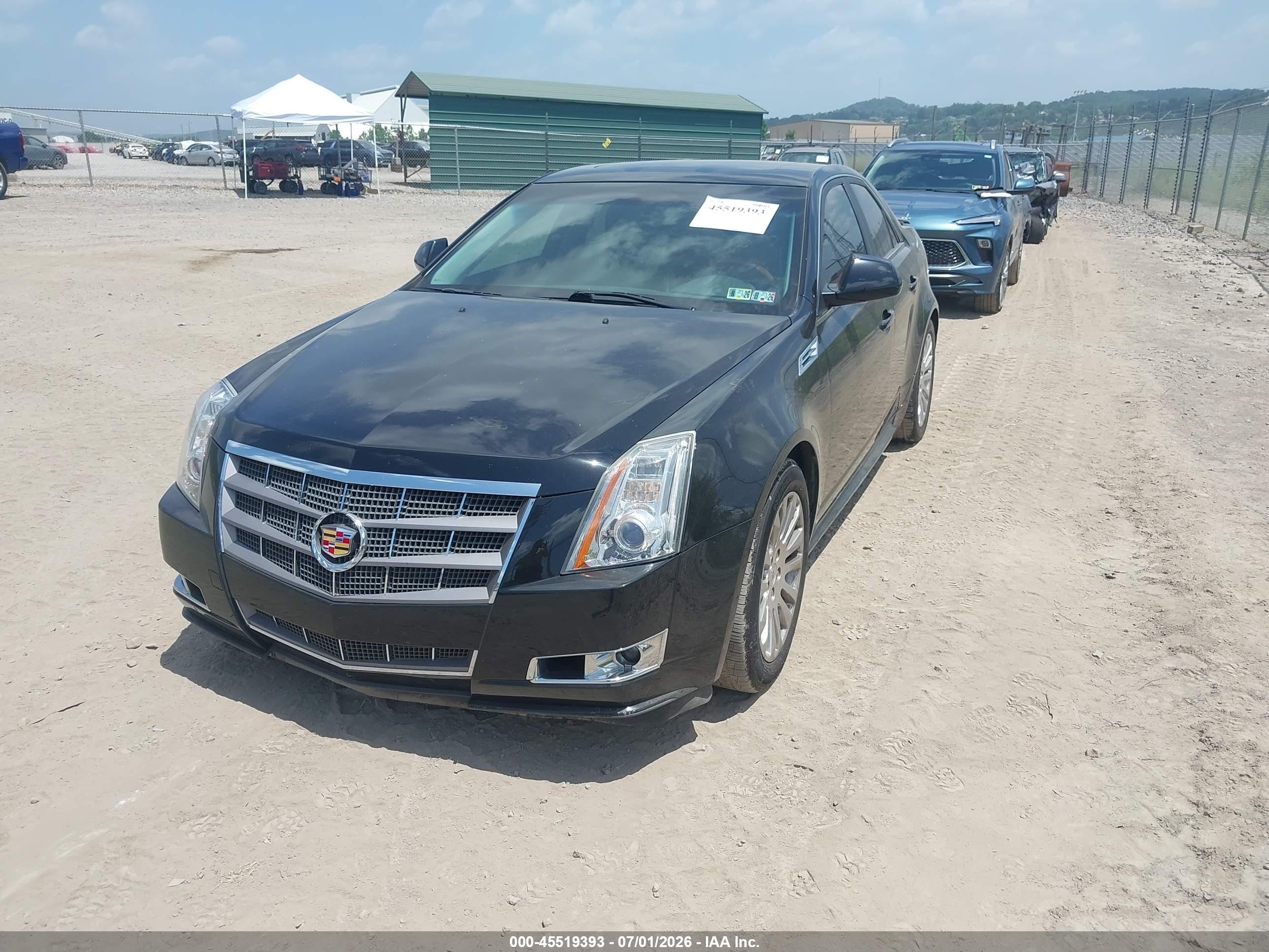 2010 Cadillac Cts Premium Black vin: 1G6DS5EV4A0124063