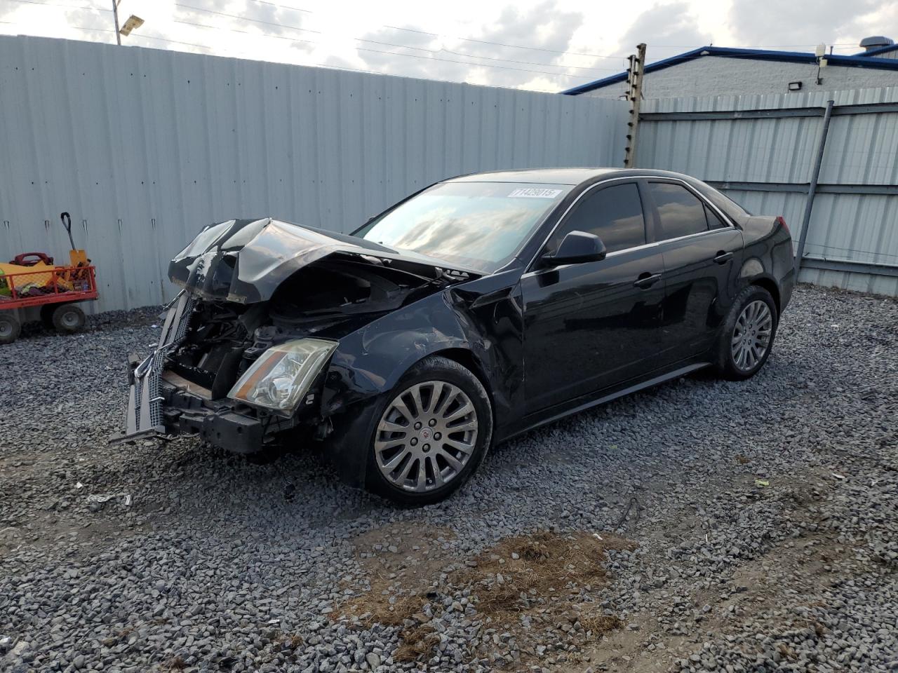 2010 Cadillac Cts Black vin: 1G6DS5EV5A0117669