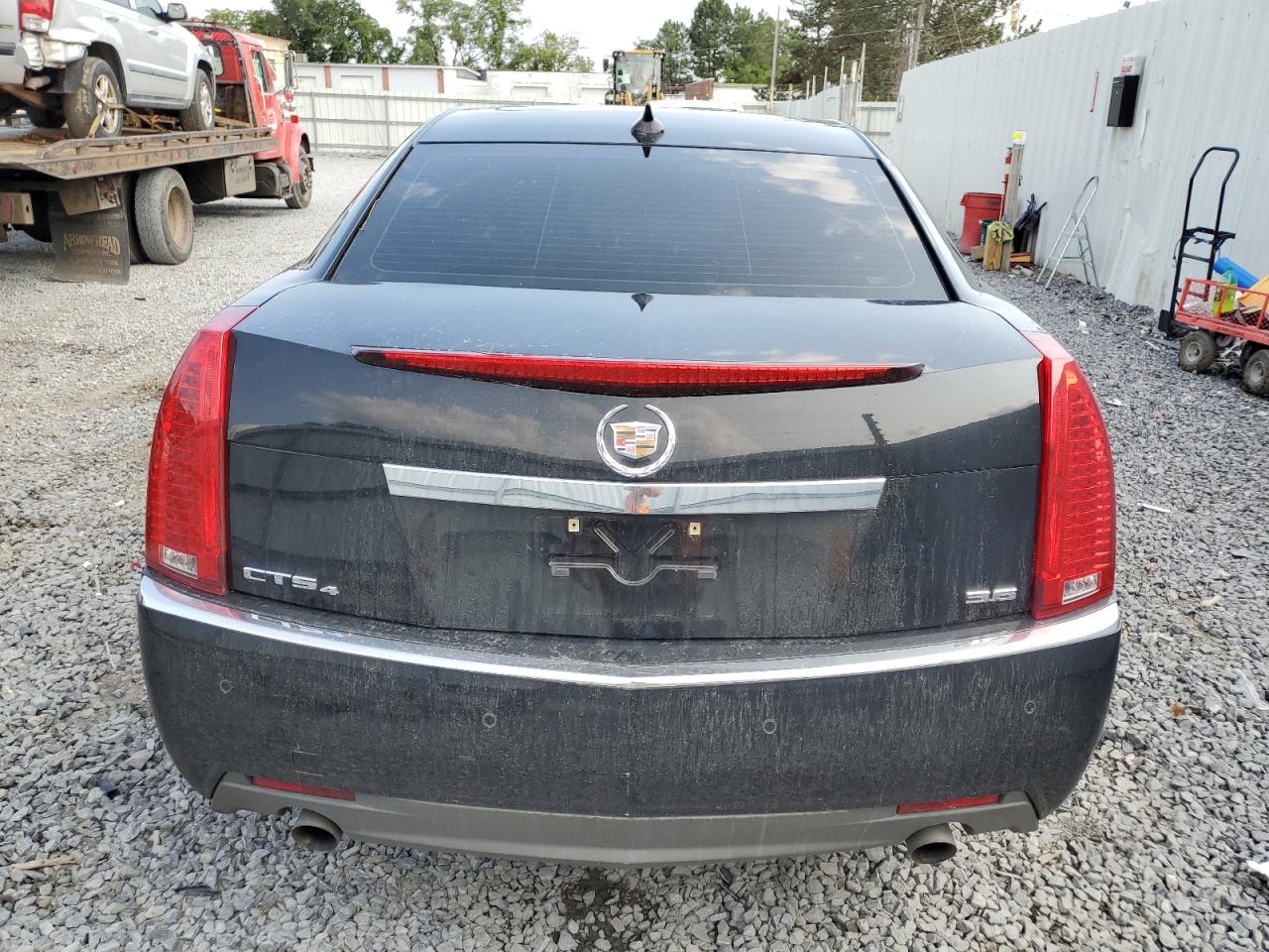 2010 Cadillac Cts Black vin: 1G6DS5EV5A0117669