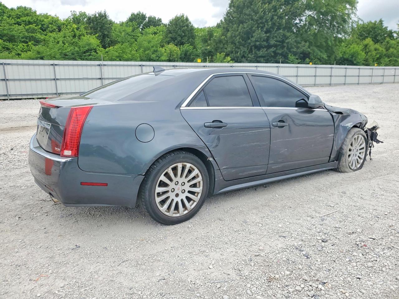 2010 Cadillac Cts Premium Collection Gray vin: 1G6DS5EV5A0145598