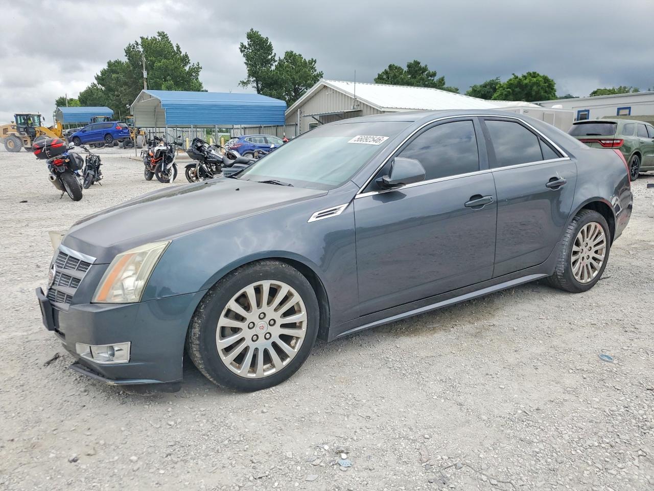 2010 Cadillac Cts Premium Collection Gray vin: 1G6DS5EV5A0145598