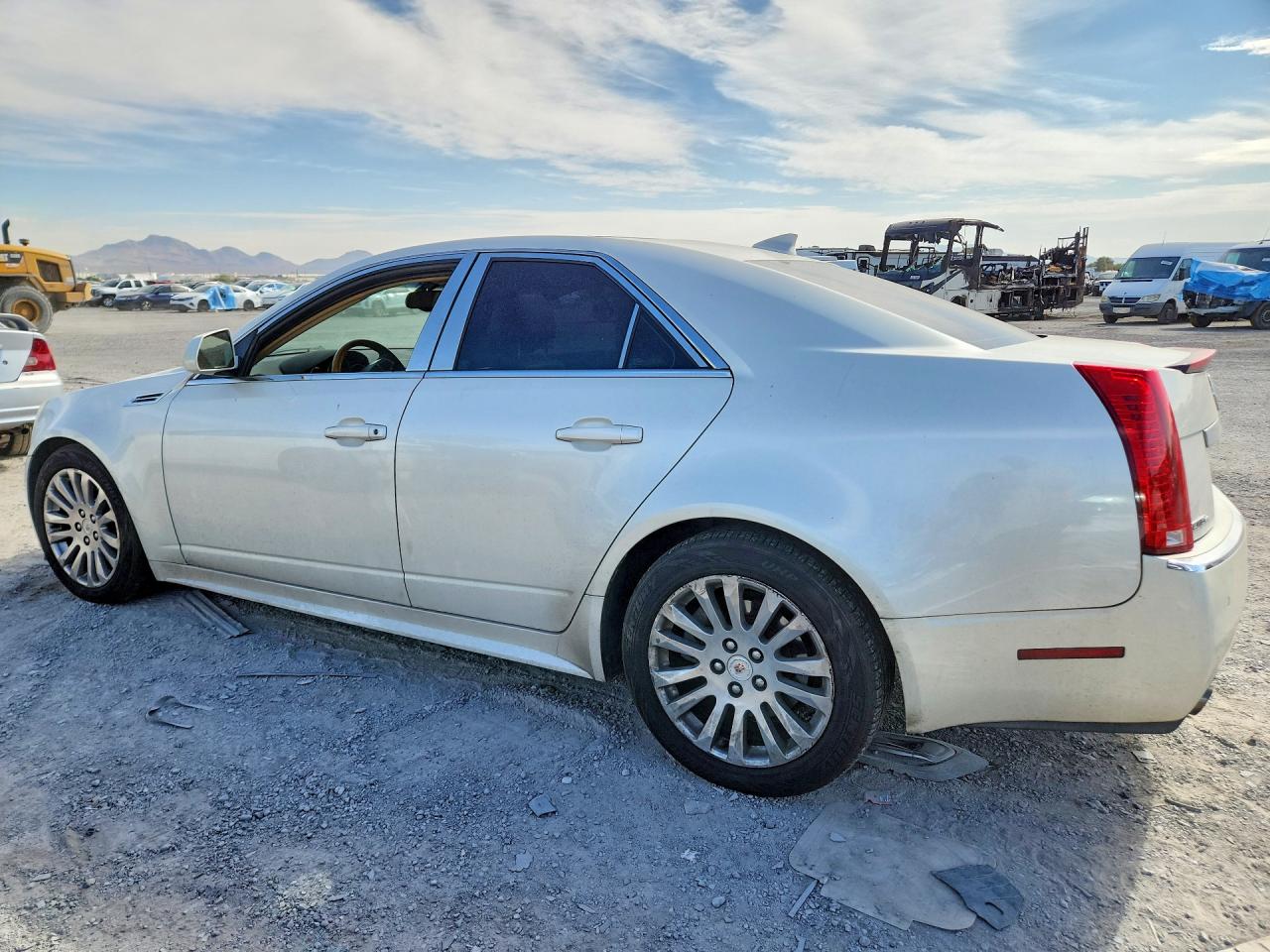 2010 Cadillac Cts Premium Collection White vin: 1G6DS5EV9A0146074