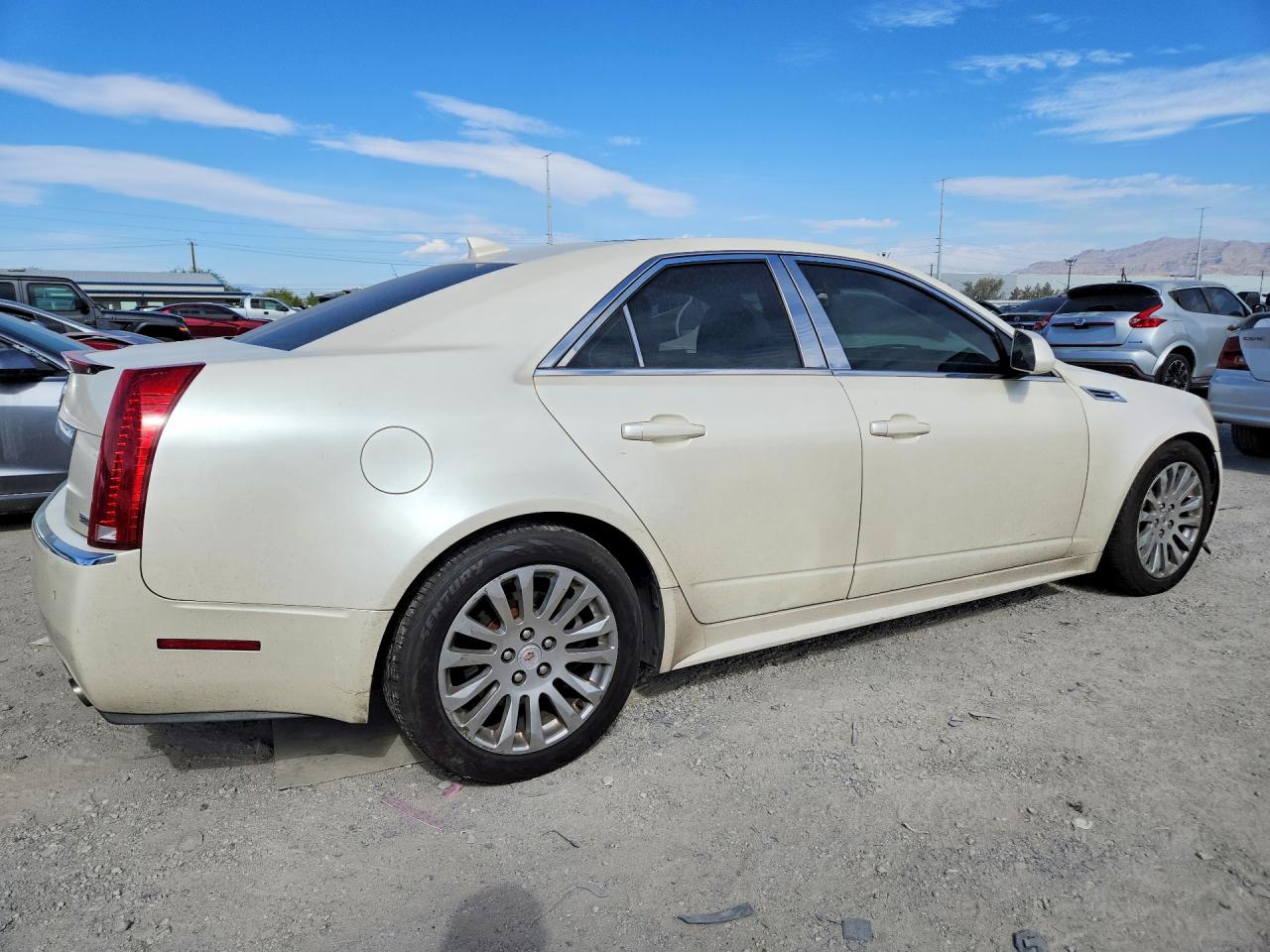 2010 Cadillac Cts Premium Collection White vin: 1G6DS5EV9A0146074