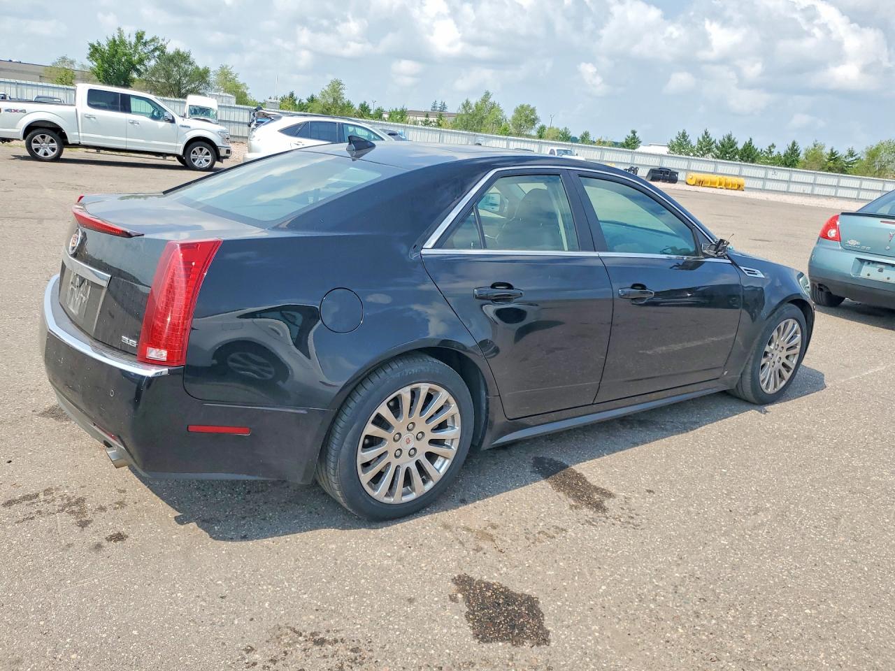 2010 Cadillac Cts Premium Collection Black vin: 1G6DS5EVXA0100706