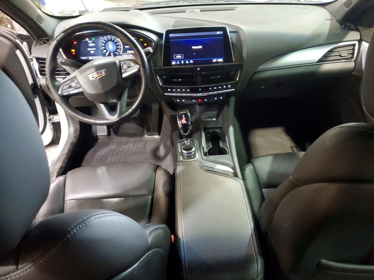 2023 Cadillac Ct5 Luxury White vin: 1G6DS5RK3P0157466