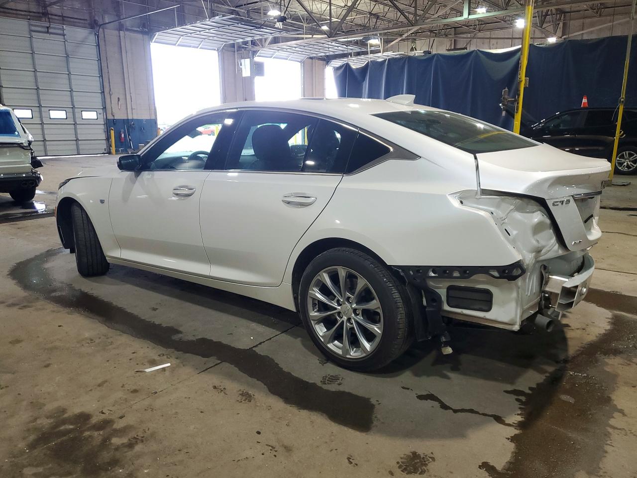 2023 Cadillac Ct5 Luxury White vin: 1G6DS5RK3P0157466