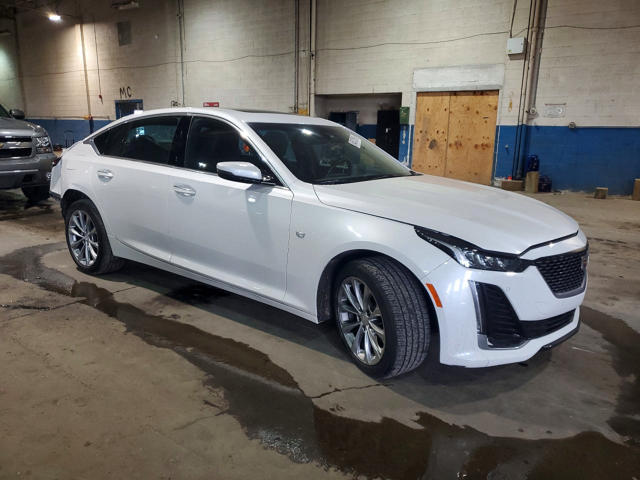 2023 Cadillac Ct5 Luxury White vin: 1G6DS5RK3P0157466