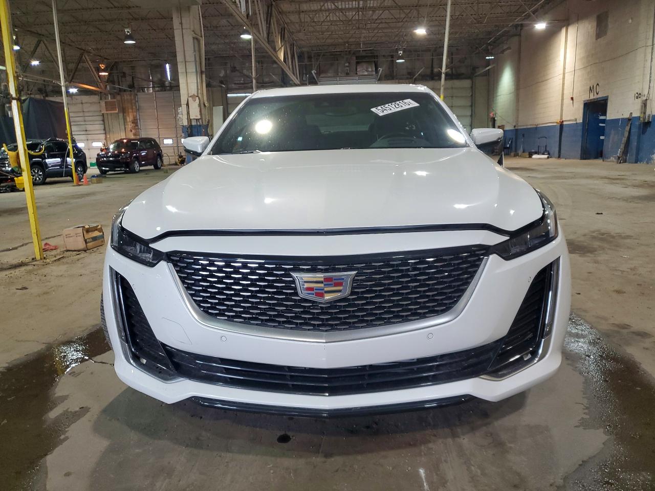 2023 Cadillac Ct5 Luxury White vin: 1G6DS5RK3P0157466