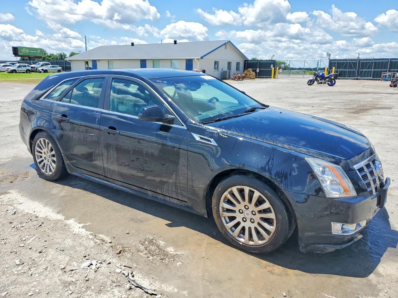 2012 Cadillac Cts Premium Collection Black vin: 1G6DS8E31C0126453