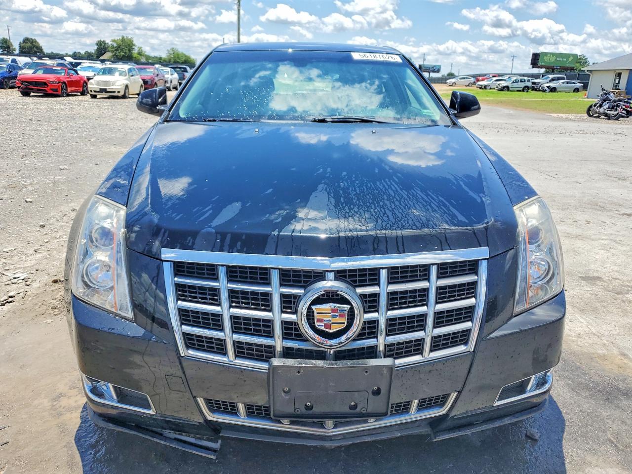 2012 Cadillac Cts Premium Collection Black vin: 1G6DS8E31C0126453