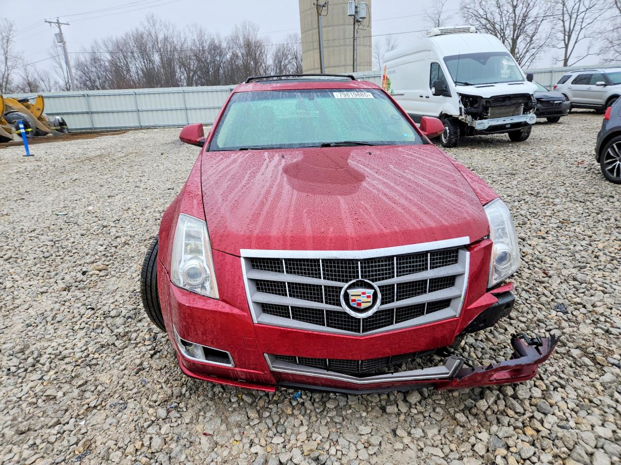 2010 Cadillac Cts Premium Collection Red vin: 1G6DS8EV2A0107246