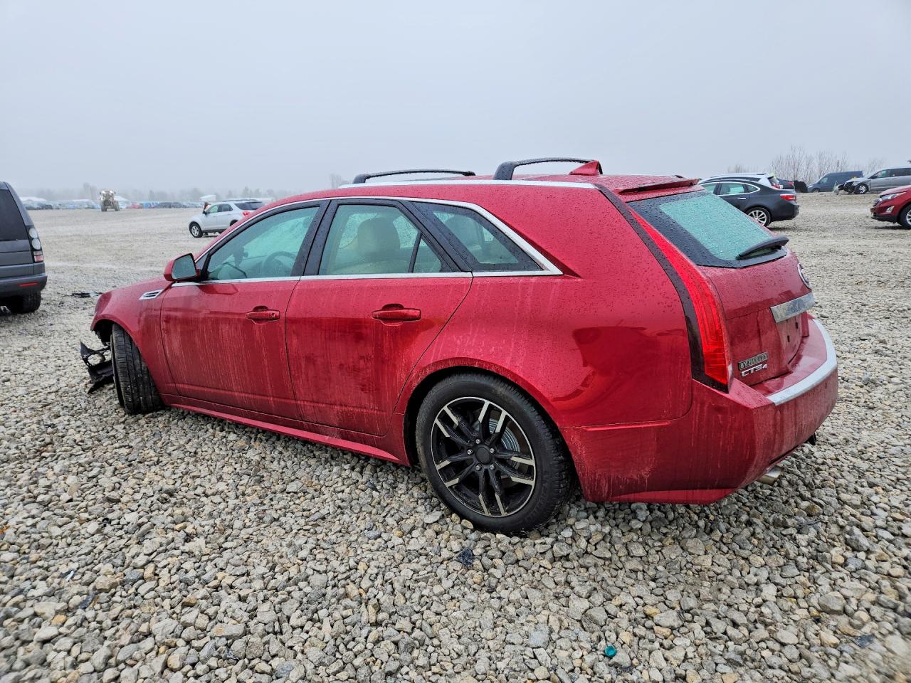 2010 Cadillac Cts Premium Collection Red vin: 1G6DS8EV2A0107246