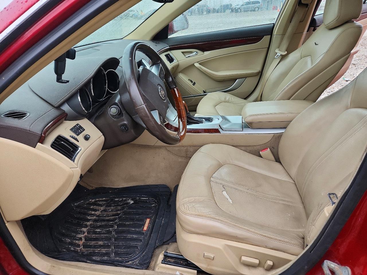 2010 Cadillac Cts Premium Collection Red vin: 1G6DS8EV2A0107246