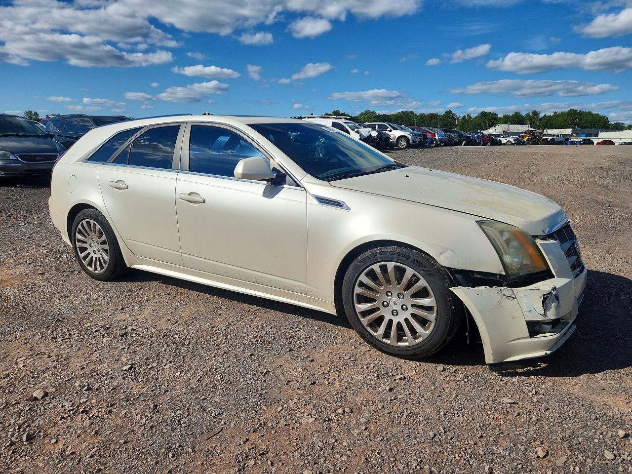 2010 Cadillac Cts Premium Collection White vin: 1G6DS8EV3A0107336