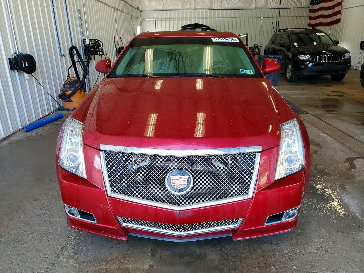 2010 Cadillac Cts Premium Collection Red vin: 1G6DS8EV9A0111679