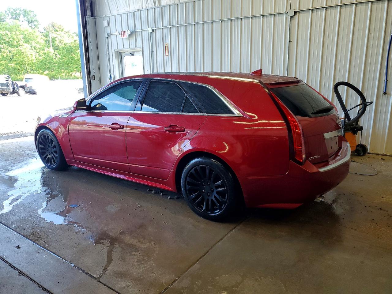 2010 Cadillac Cts Premium Collection Red vin: 1G6DS8EV9A0111679