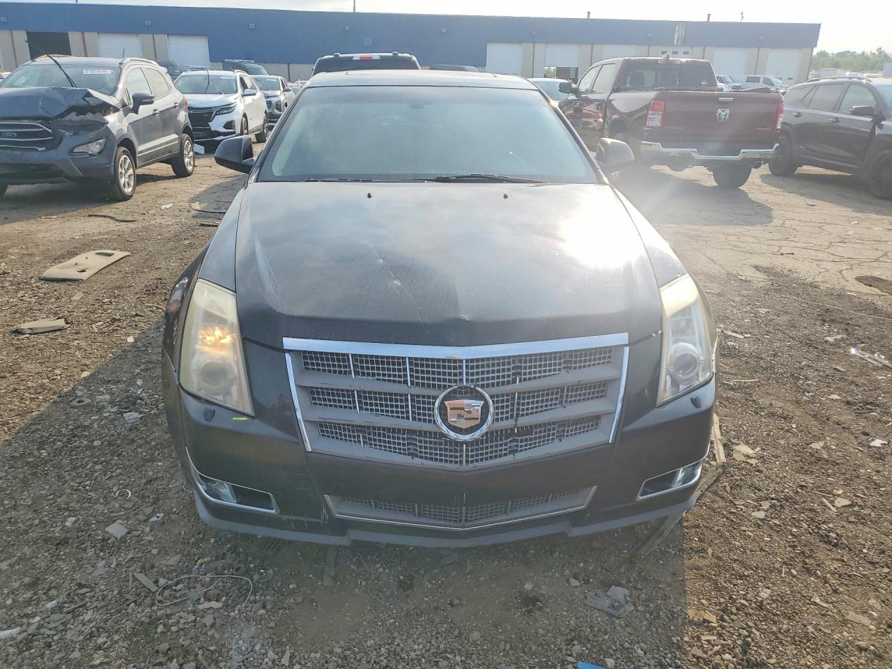 2008 Cadillac Cts Hi Feature V6 Black vin: 1G6DT57V080147196