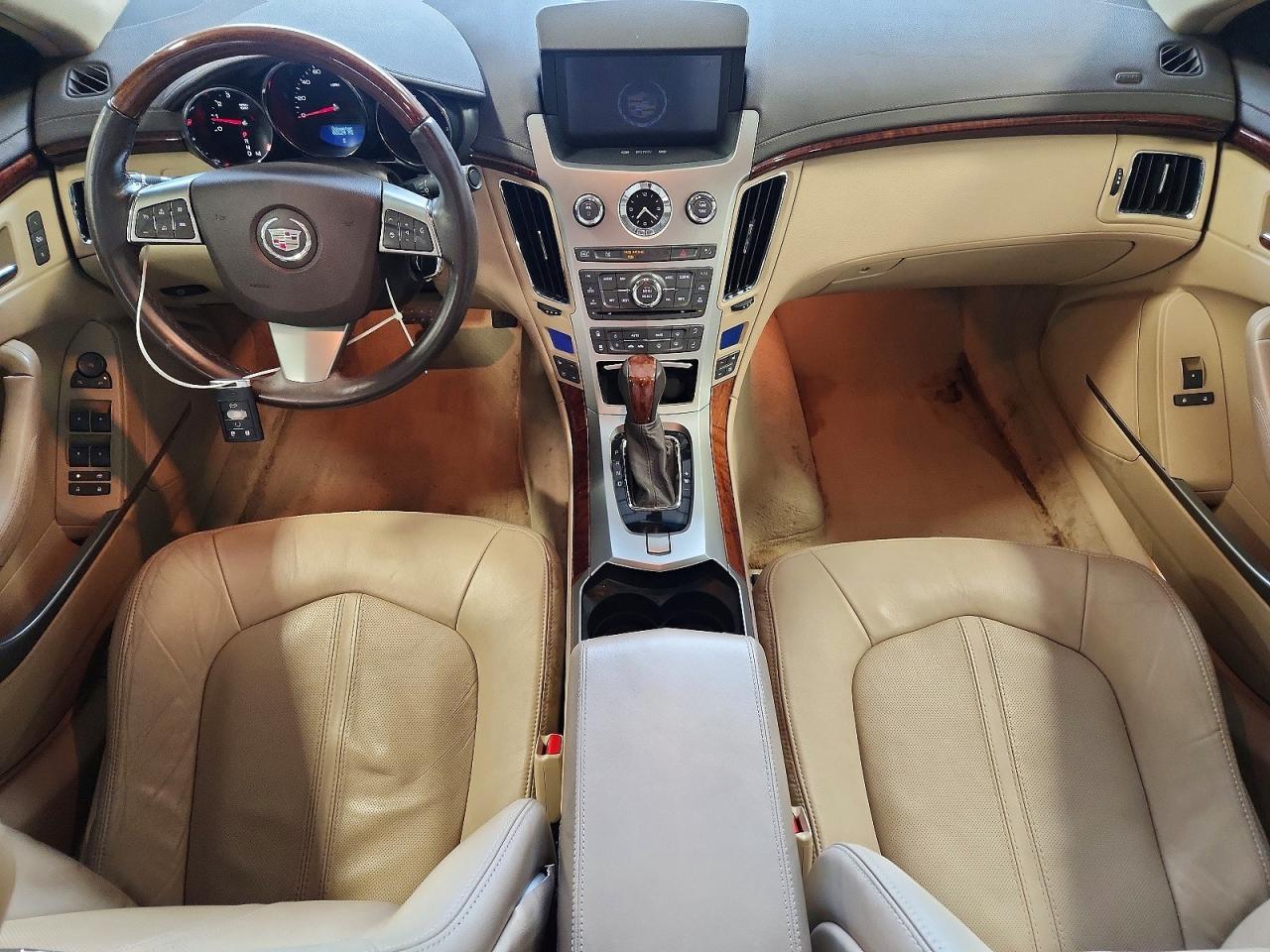 2008 Cadillac Cts Hi Feature V6 White vin: 1G6DT57V080209132