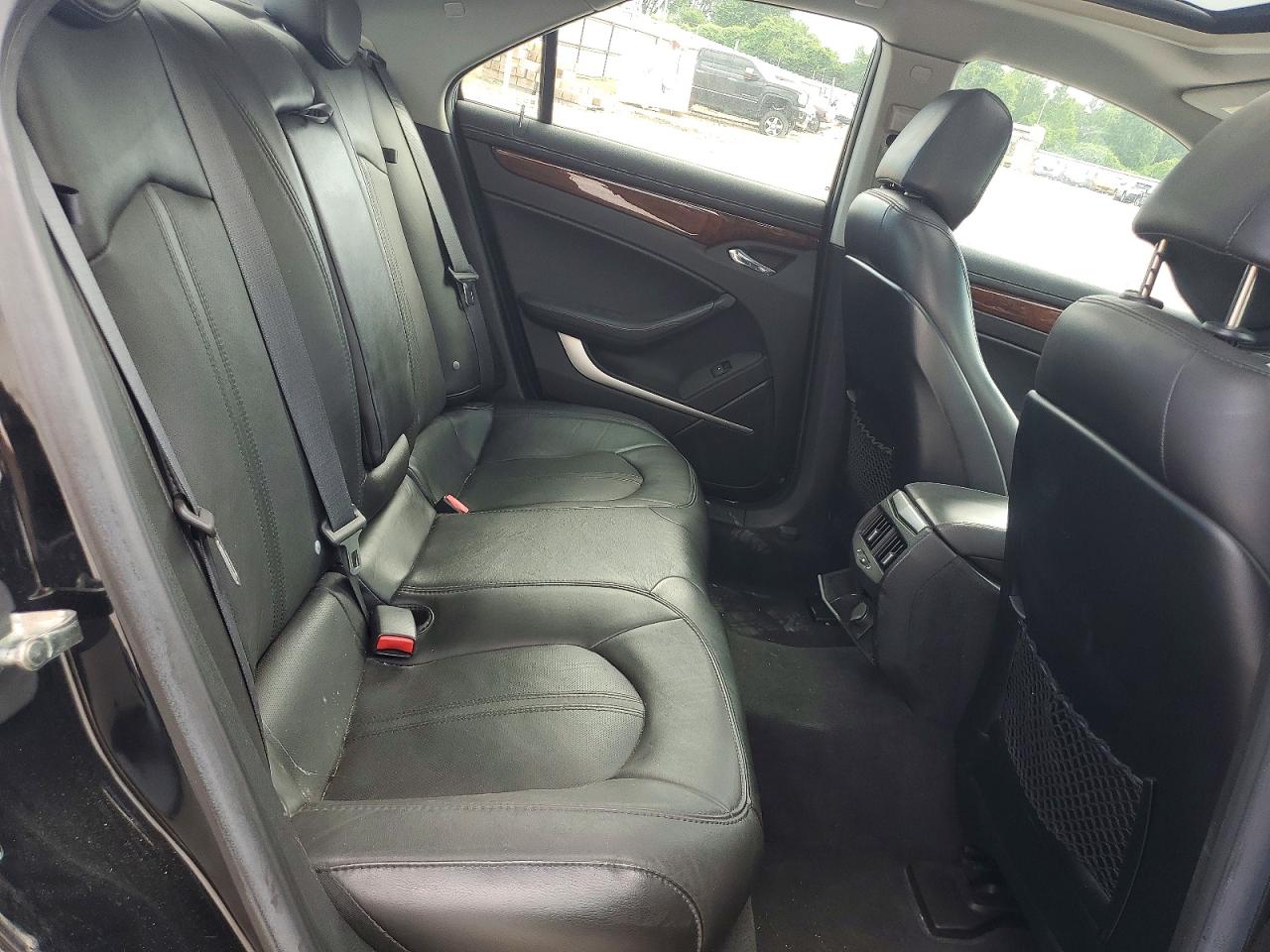 2009 Cadillac Cts Hi Feature V6 Black vin: 1G6DT57V090124597