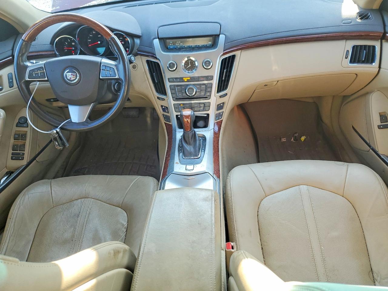 2008 Cadillac Cts Hi Feature V6 Red vin: 1G6DT57V180157655